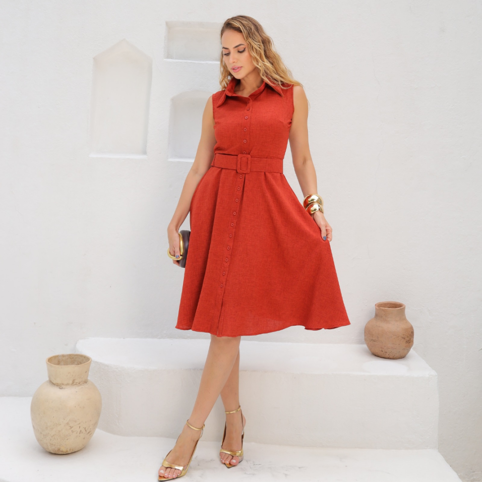 Vestido Chamise Lorena - #8