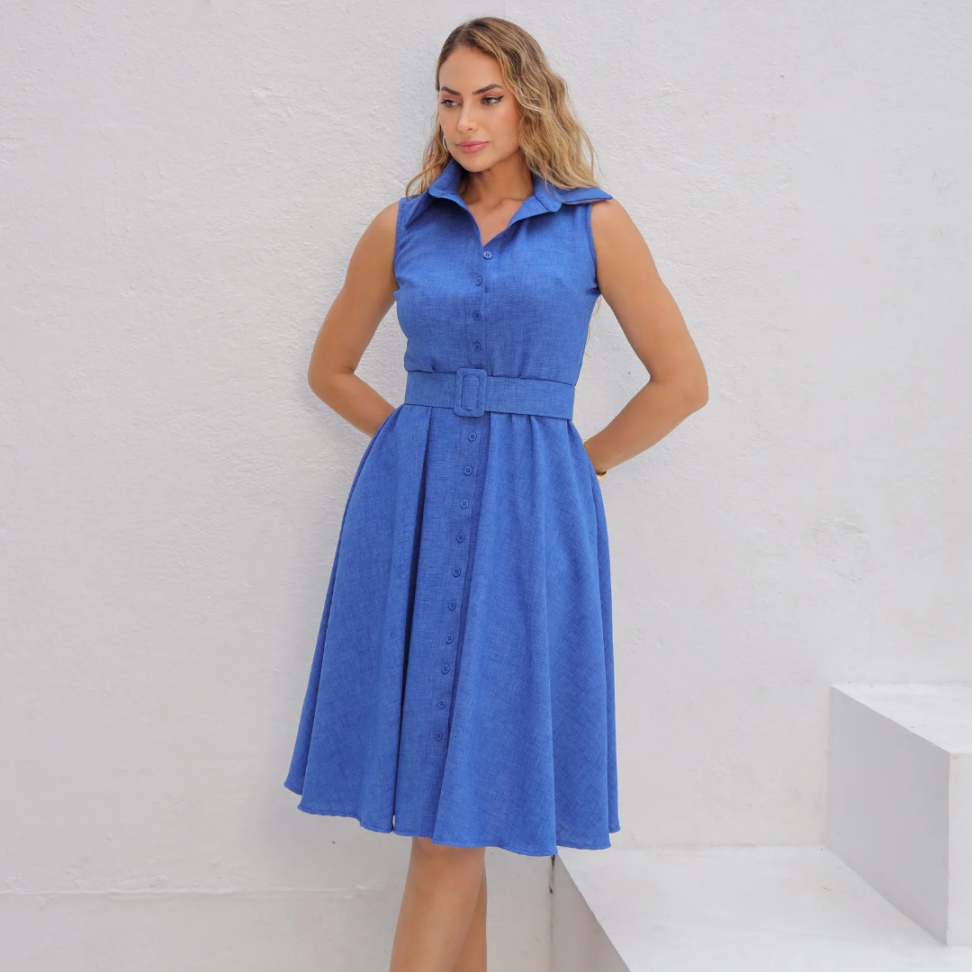 Vestido Chamise Lorena - #8