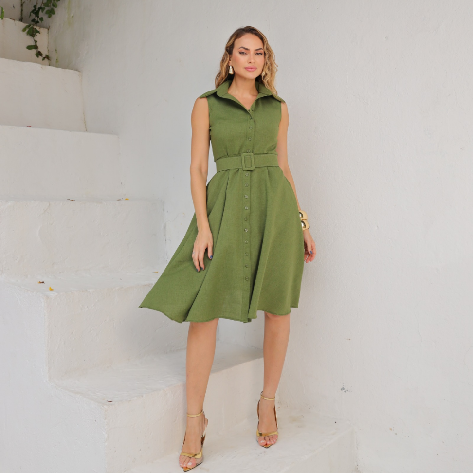 Vestido Chamise Lorena - #8