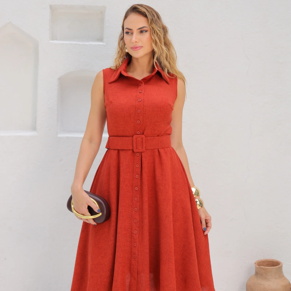 Vestido Chamise Lorena - #7