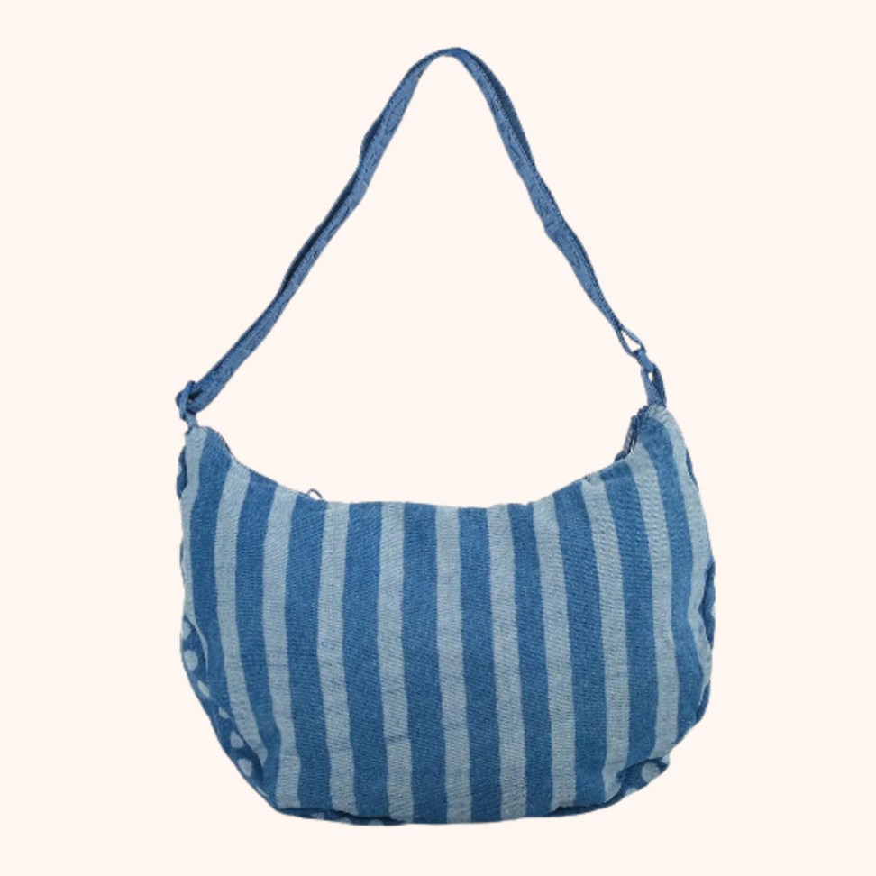 Bolsa Banana Lenço Tropical Grande - #3