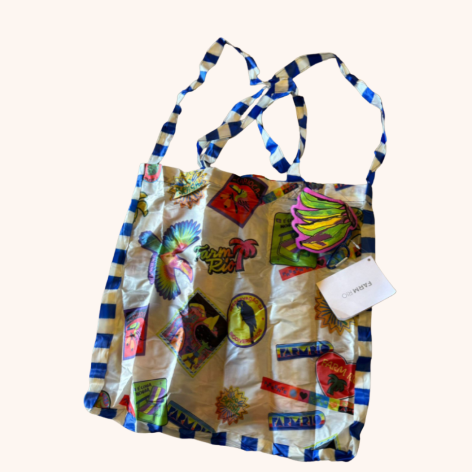 Bolsinha Me Leva Patch Rio Azul - #2