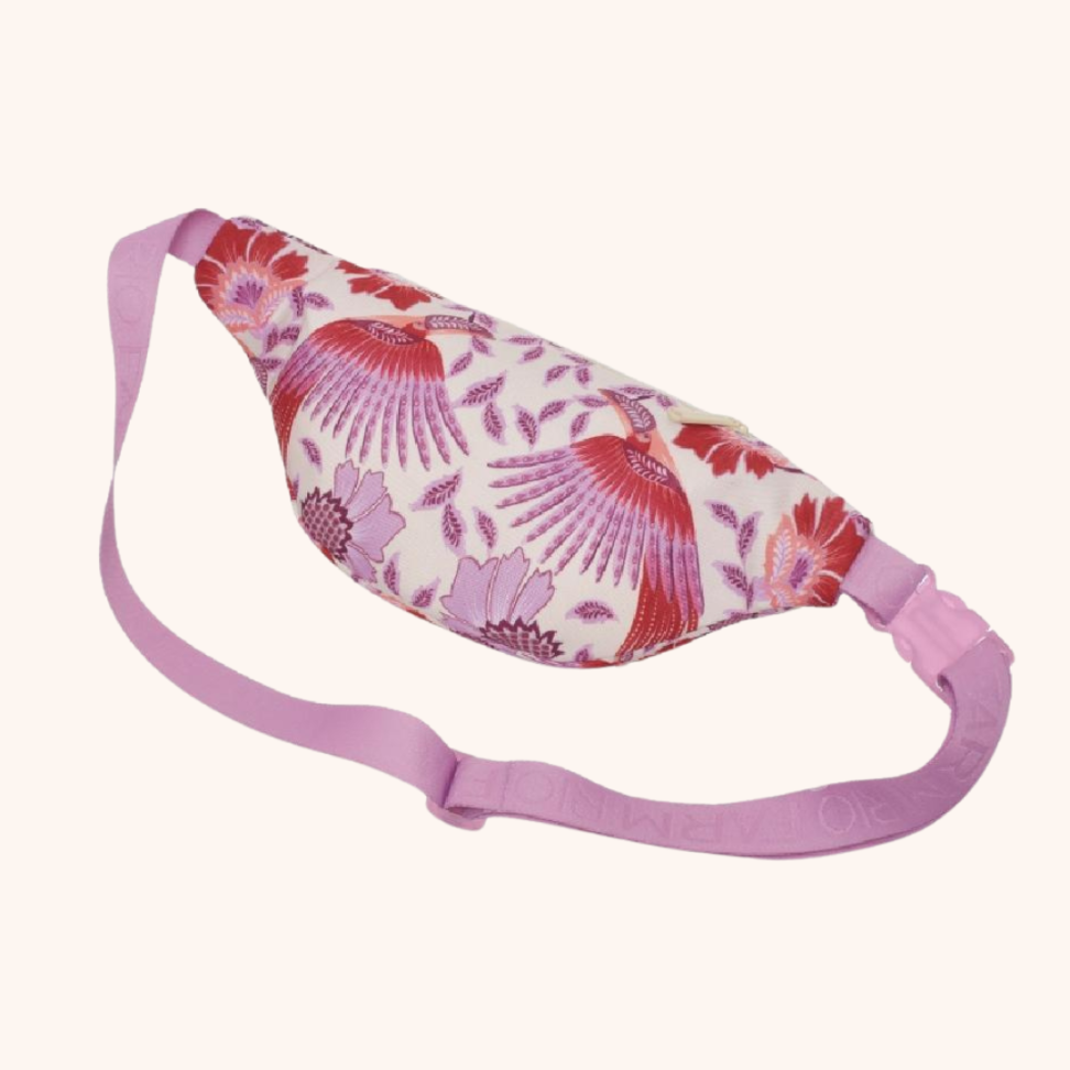 Pochete Farmete Arara Rosa - #1