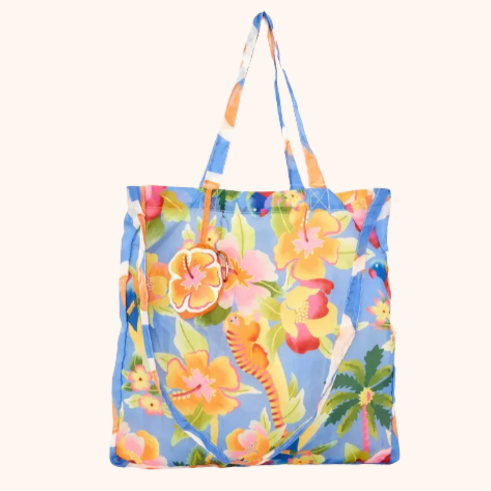 Bolsinha Me Leva Floral Havaiano