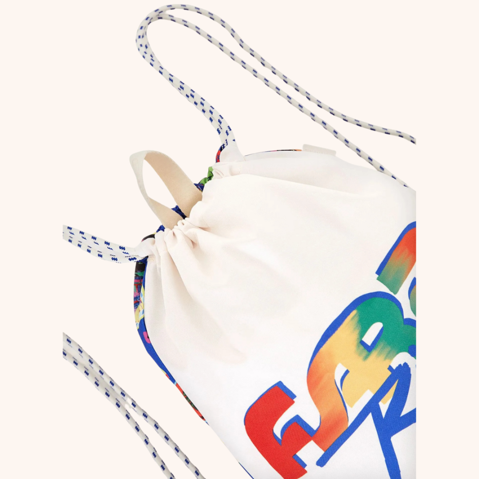 Bolsa Praiana Farm Rainbow x Patch Azul - #3