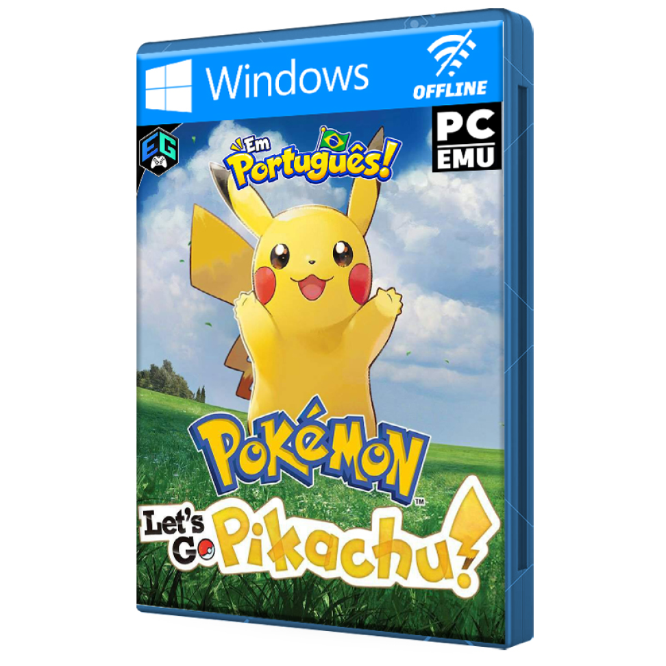 POKEMON LETS GO PIKACHU + TRADUÇÃO (PC-EMU)