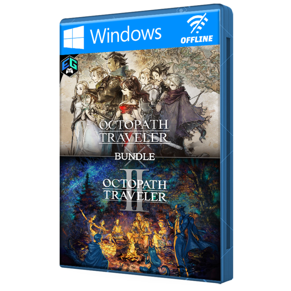 OCTOPATH TRAVELER 1+2 | OCTOPATH TRAVELER 1 | OCTOPATH TRAVELER 2 - (PC) + TRADUÇÃO INCLUSA!