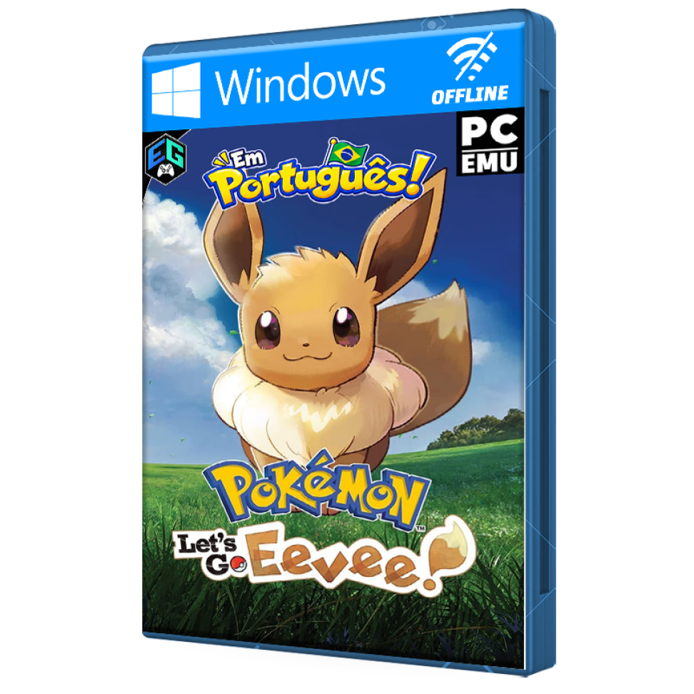 POKEMON LETS GO EEVEE + TRADUÇÃO! (PC-EMU)