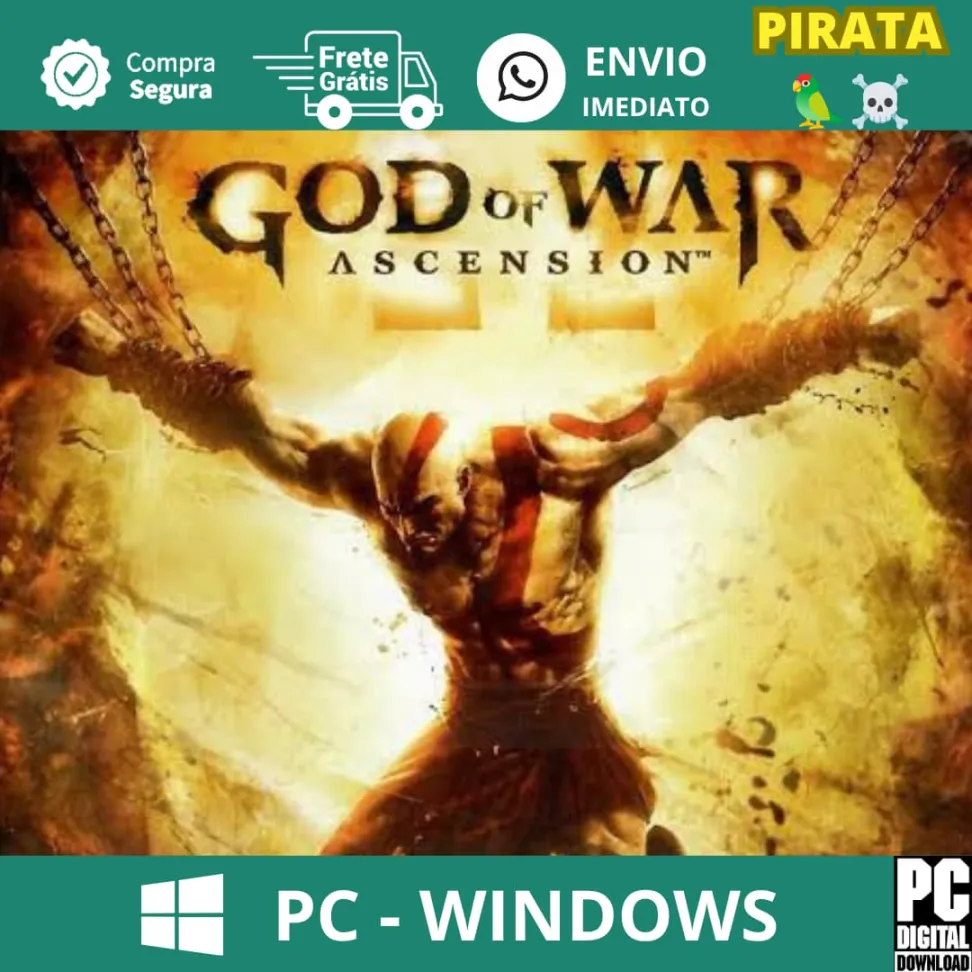 God of War Ascension - (Emulador de PS3) - SEM LAUNCHER