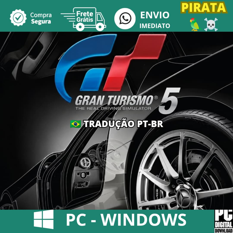 Gran Turismo 5 - (Emulador de PS3) - SEM LAUNCHER