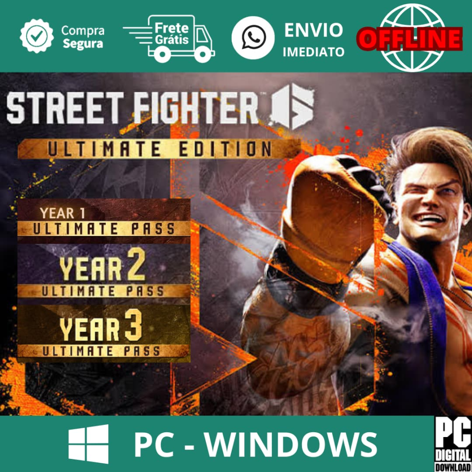 Street Fighter 6 Ultimate - STEAM OFFLINE