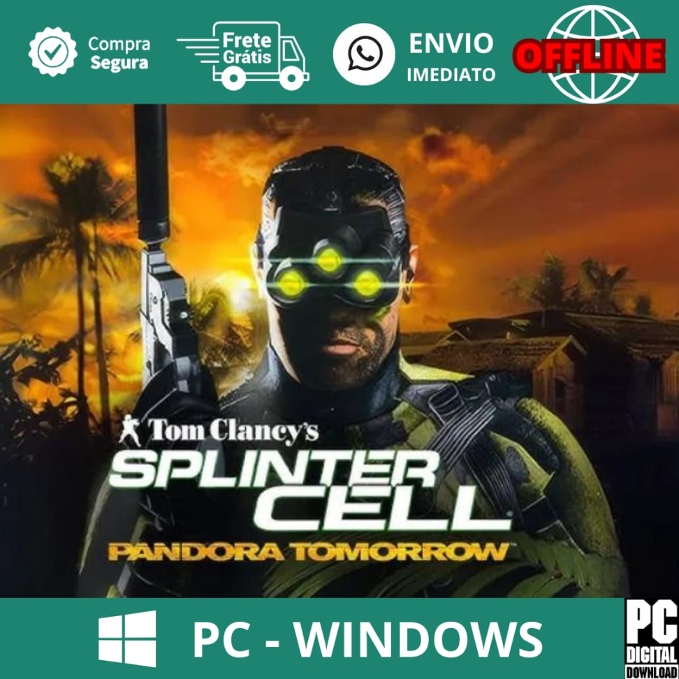 Tom Clancy's Splinter Cell Pandora Tomorrow - UBISOFT OFFLINE