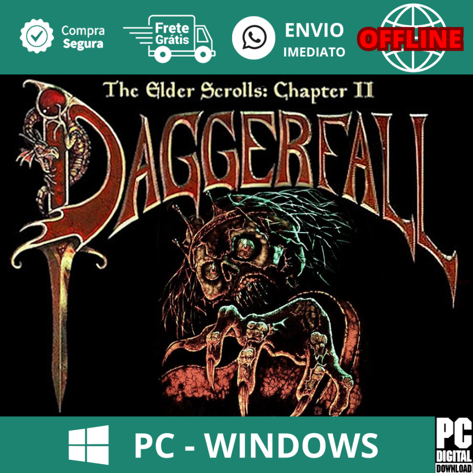 The Elder Scrolls 2 Daggerfall - STEAM OFFLINE