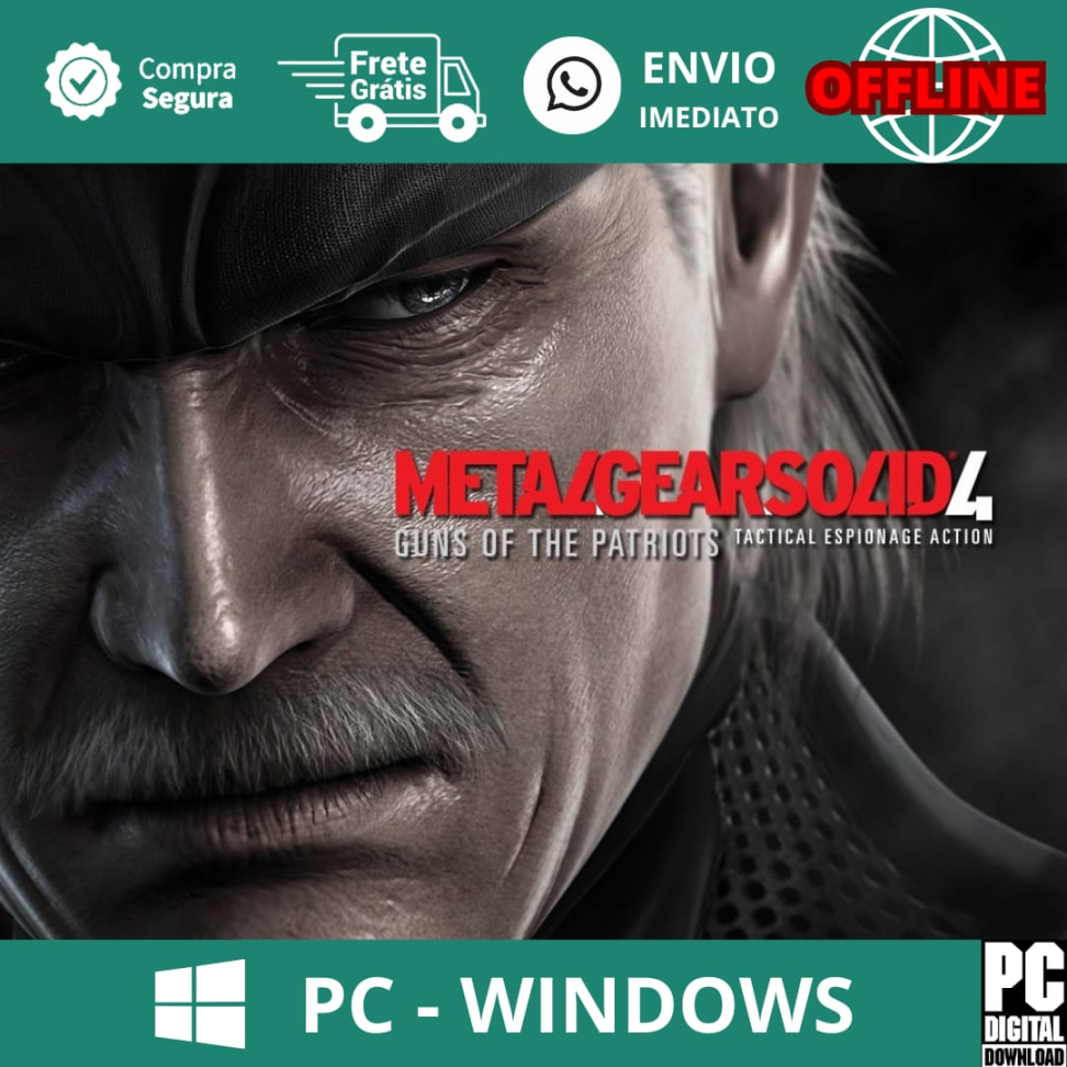 Metal Gear Solid 4: Guns of the Patriots - STEAM OFFLINE