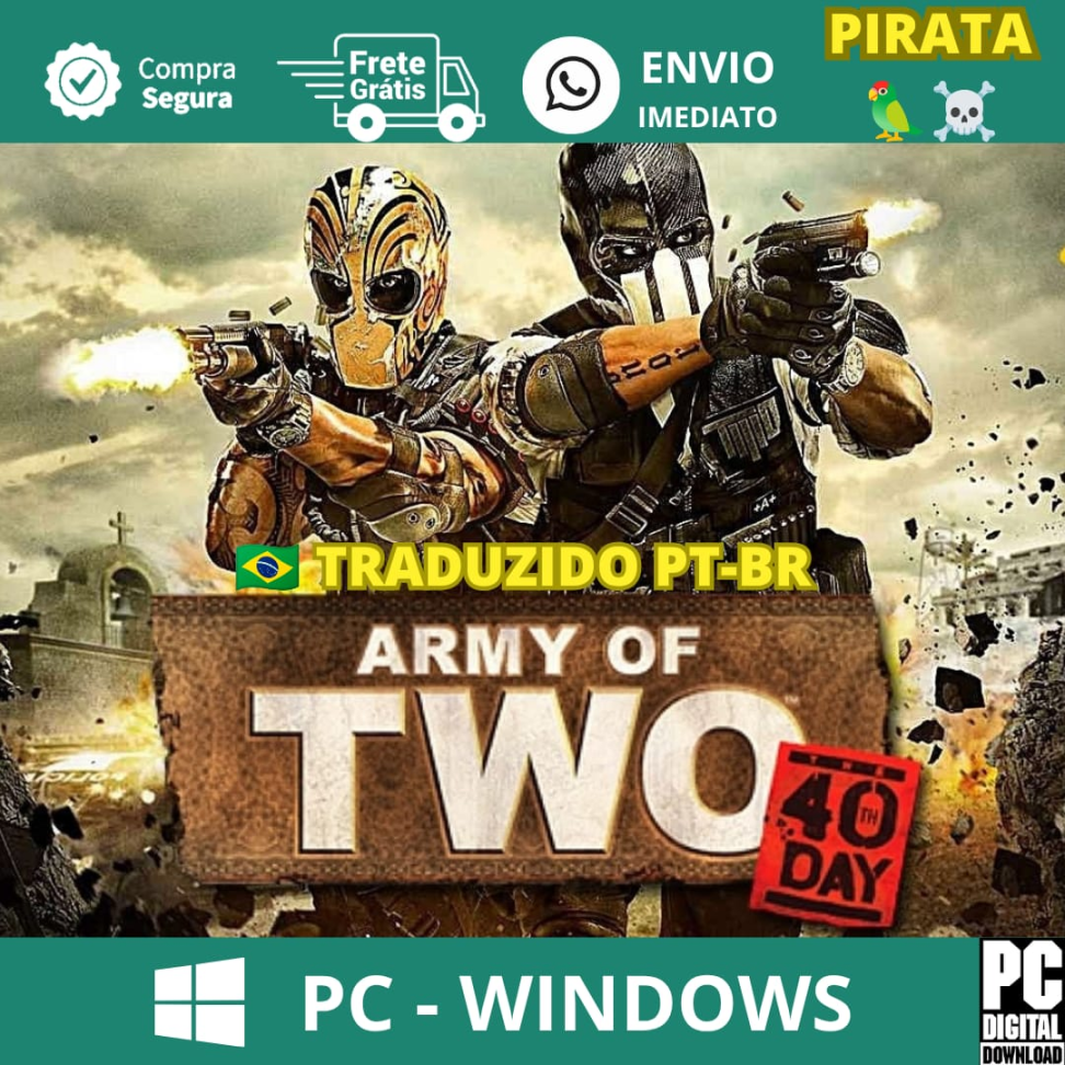Army of Two 40th Days - (Emulador de Xbox360) - SEM LAUNCHER