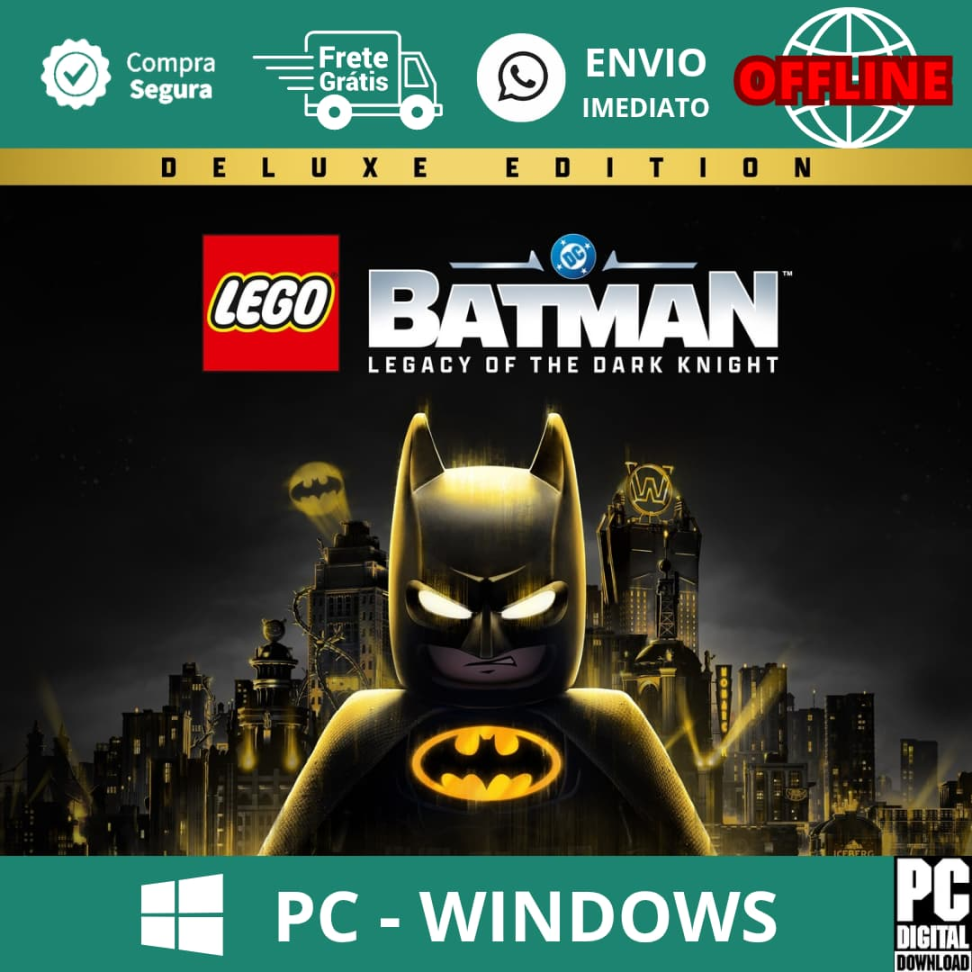 LEGO Batman O Legado do Cavaleiro das Trevas Deluxe- STEAM OFFLINE