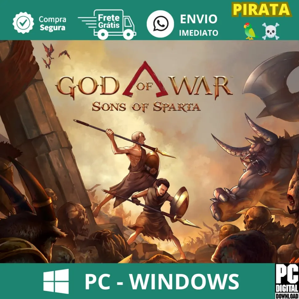 God of War Sons of Sparta - (Emulador de PS5) - SEM LAUNCHER