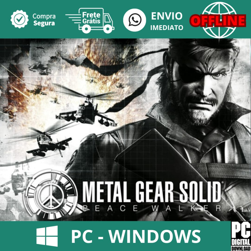 Metal Gear Solid: Peace Walker - STEAM OFFLINE