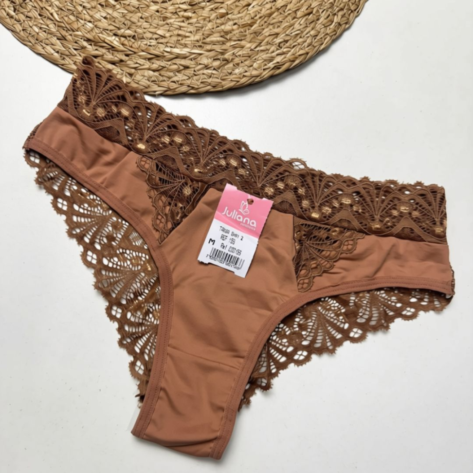 Tanga Shay 2 com Renda Larga Ref. 156 - #6