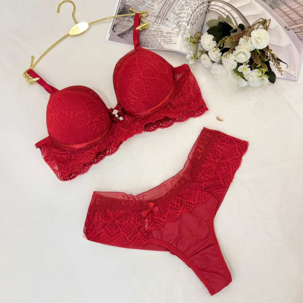 Conjunto Nicole com Bojo e Tanga Fio Duplo Conforto, Sustentação e Elegância Ref 0227 - #8