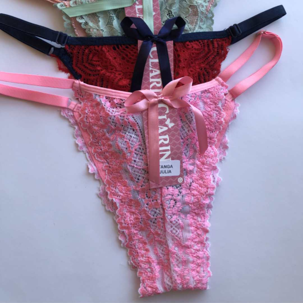 Tanga Júlia com Regulagem Lateral Renda Sensual e Ajuste Perfeito. - #3