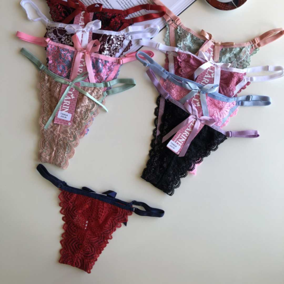 Tanga Júlia com Regulagem Lateral Renda Sensual e Ajuste Perfeito. - #6