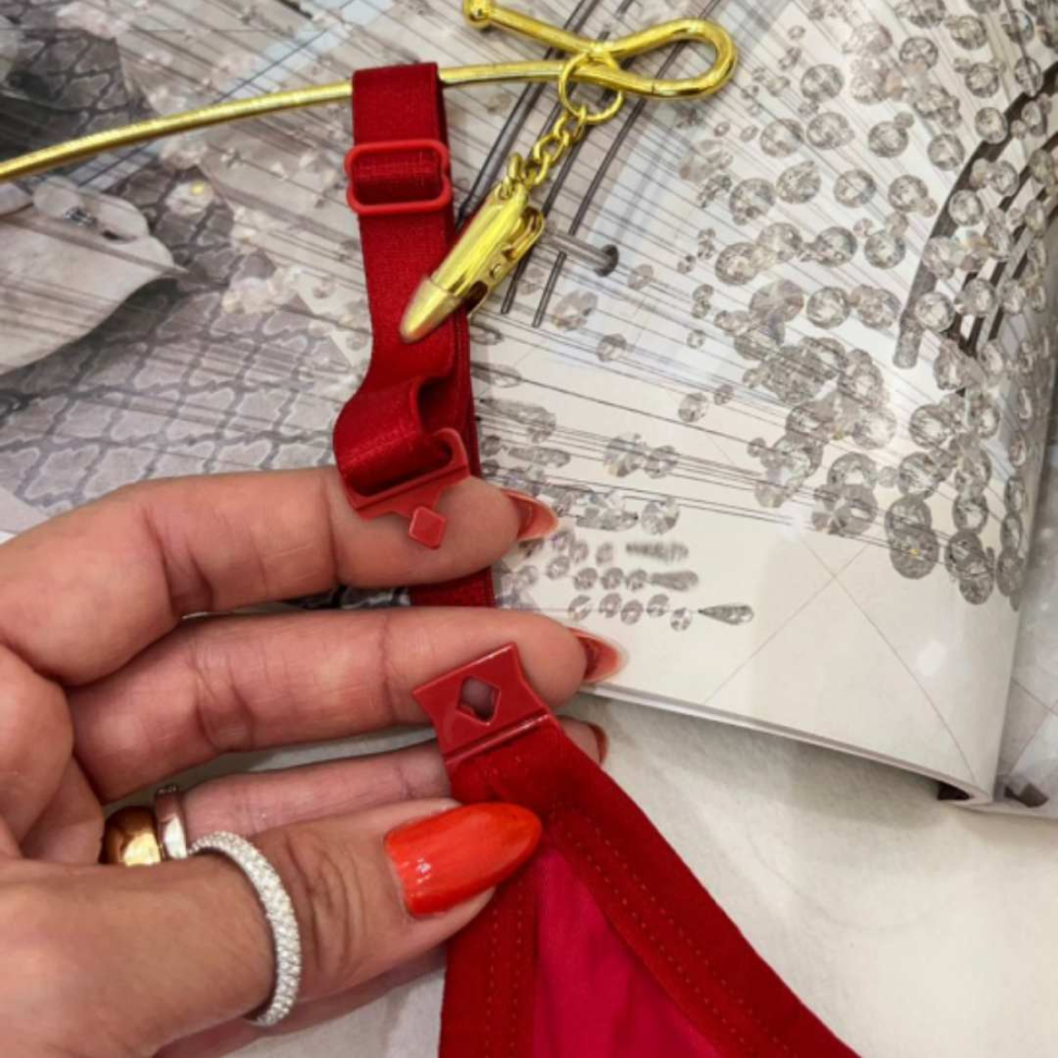 Top CK Jasmin Ref 020 Conforto Premium com Alça Regulável e Fecho Prático. - #6