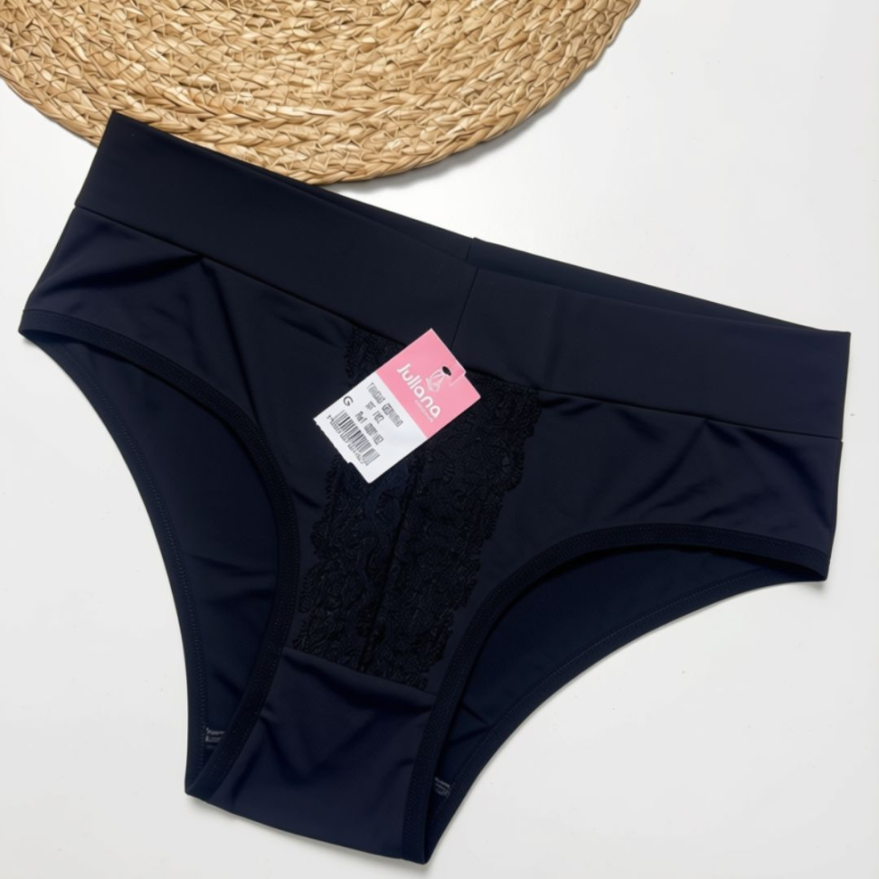 Tanga Mediana com Renda Frontal e Cós Largo Geovana Ref. 162 - #3