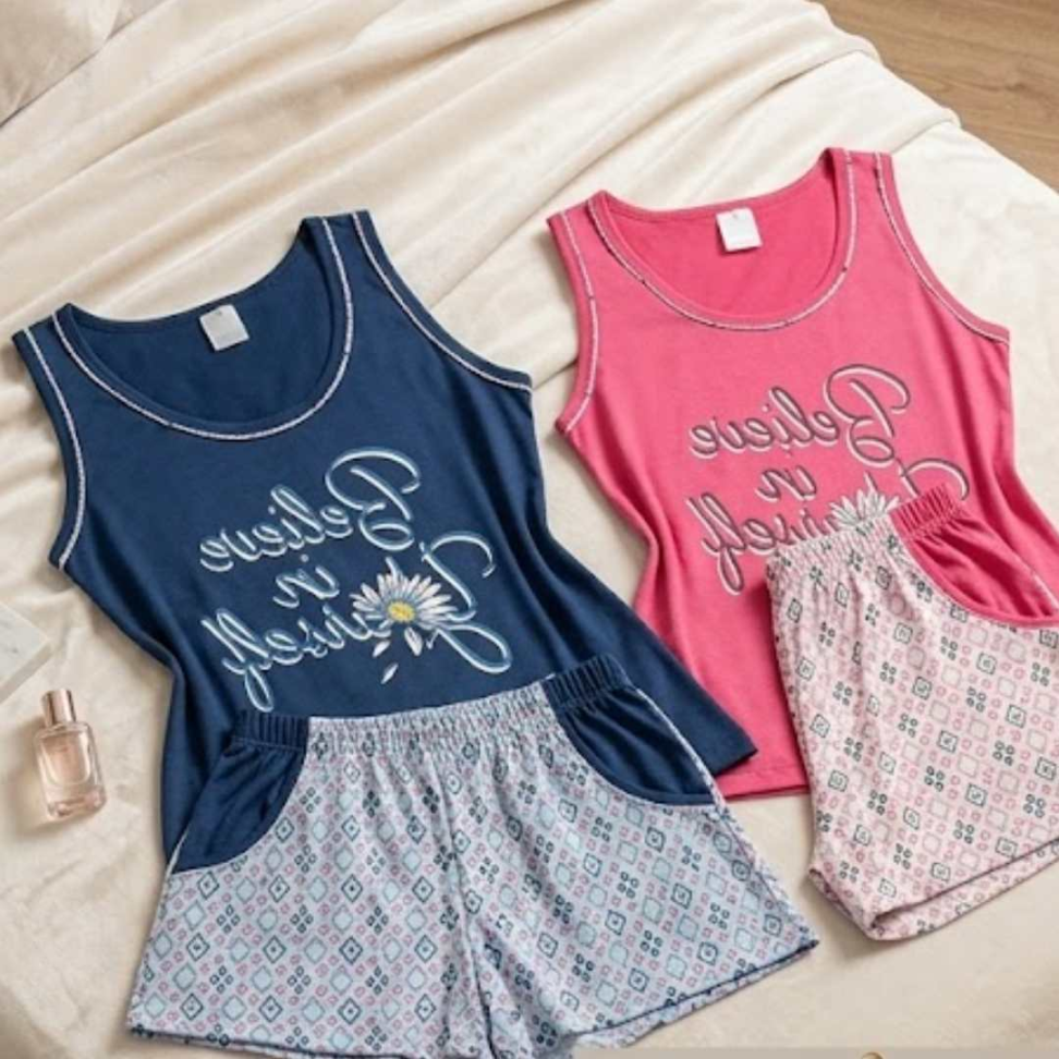 Baby Doll Privativas Malha Ref:3046 - #5