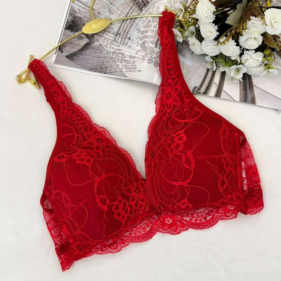 Sutiã Paloma em Renda Delicada com Bojo Conforto Sustentação e Sensualidade - #6