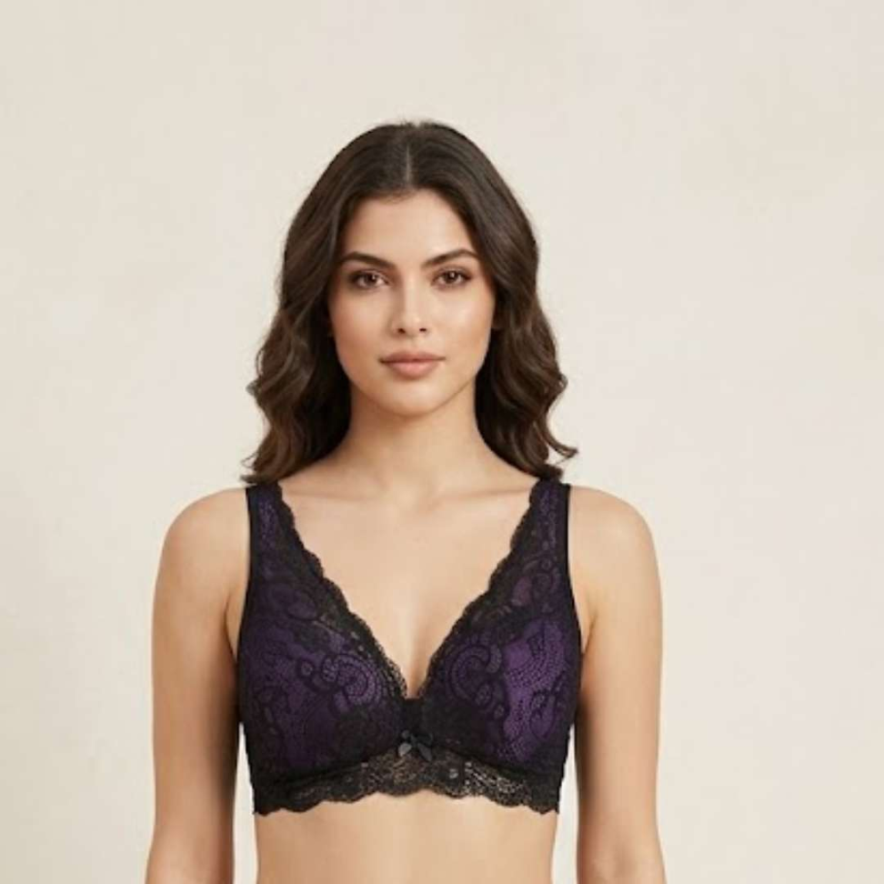 Sutiã Paloma em Renda Delicada com Bojo Conforto Sustentação e Sensualidade - #2