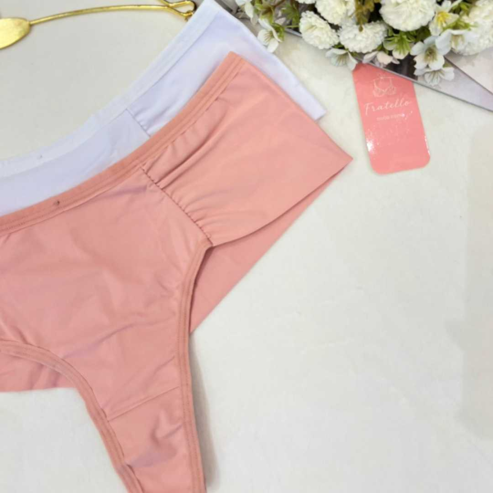 Tanga Martina Ref 137 Microfibra Sem Costura Fio Duplo Confortável. - #2