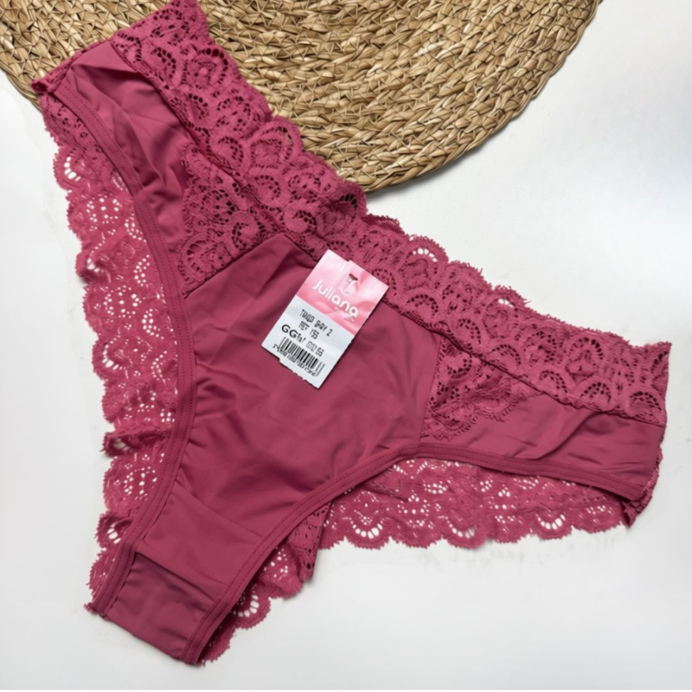 Tanga Shay 2 com Renda Larga Ref. 156 - #9