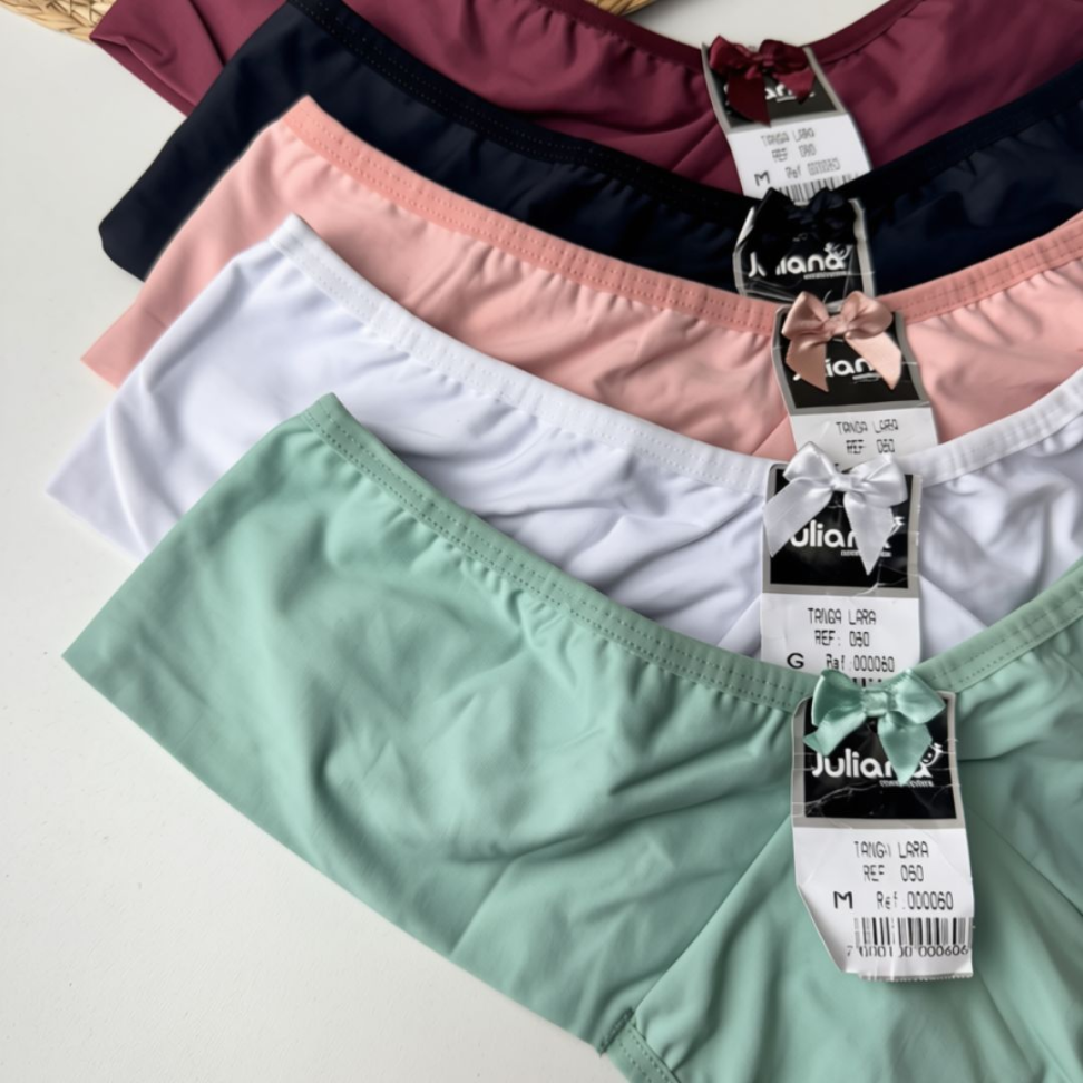 Tanga Lara Fio com Laterais Largas Ref. 060 - #7