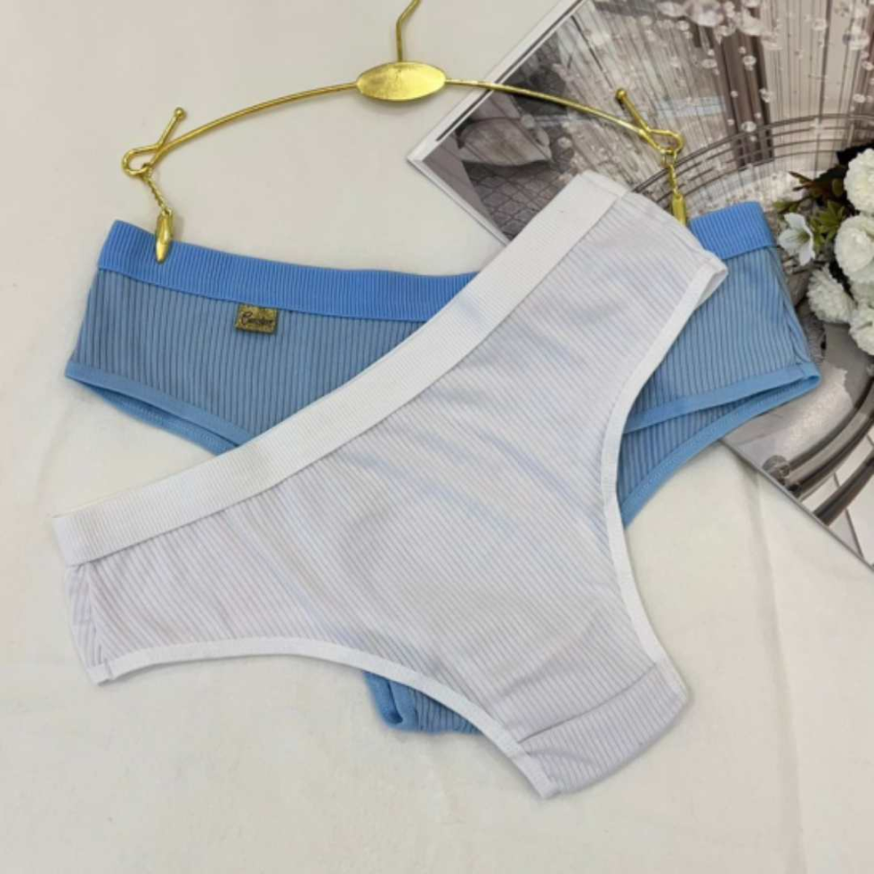 Tanga Malha Canelada Ref 409 Conforto Diário com Ajuste Perfeito. - #4