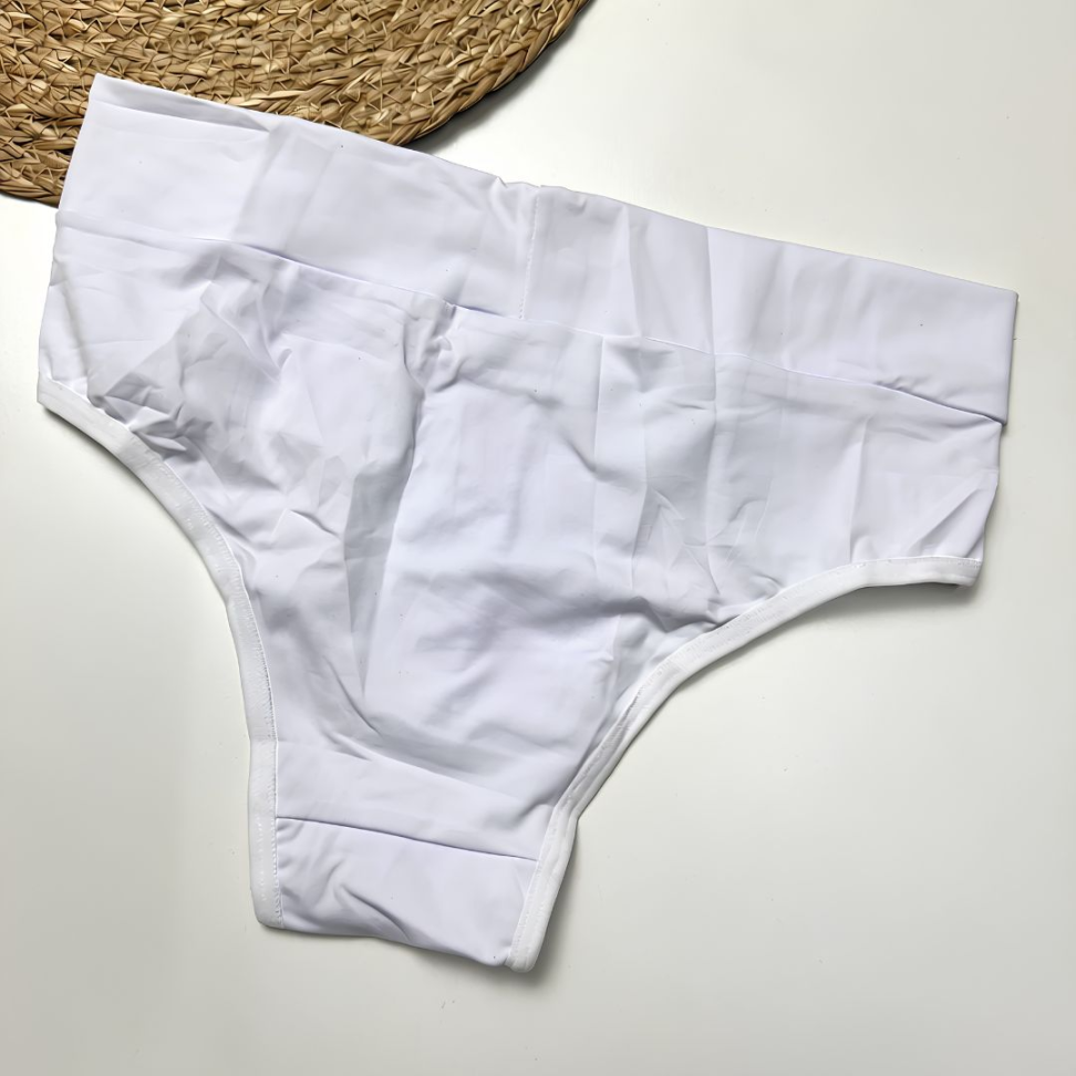 Tanga Mediana com Renda Frontal e Cós Largo Geovana Ref. 162 - #10