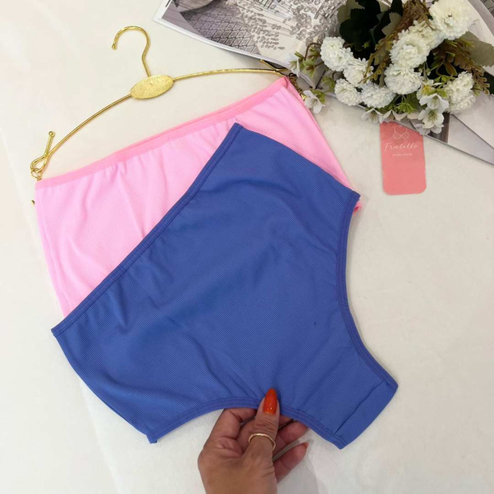 Tanga Elegante Canelada Ref 930 Conforto Premium Alta Elasticidade e Modelagem Perfeita - #2