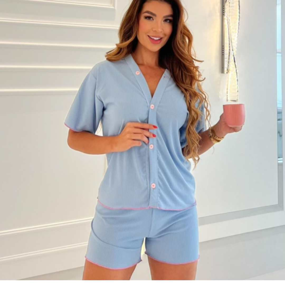 Baby Doll Americano Premium Ref 065 Canelado Conforto Sofisticado com Estilo Elegante. - #8