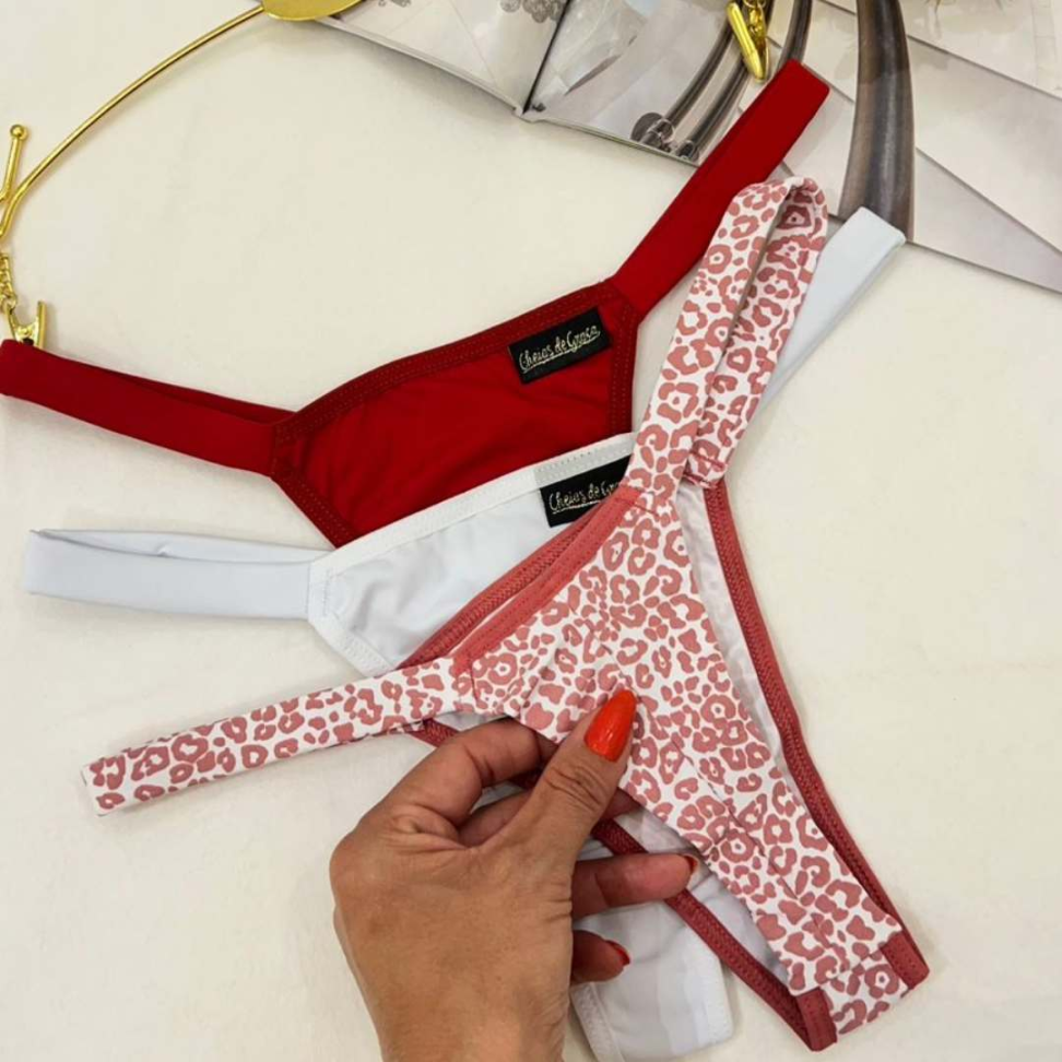 Tanga Ref 3006 Biquíni Conforto Modelagem Perfeita e Estampas Modernas. - #2