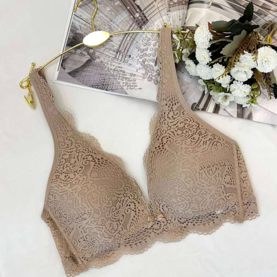 Sutiã Paloma em Renda Delicada com Bojo Conforto Sustentação e Sensualidade - #8