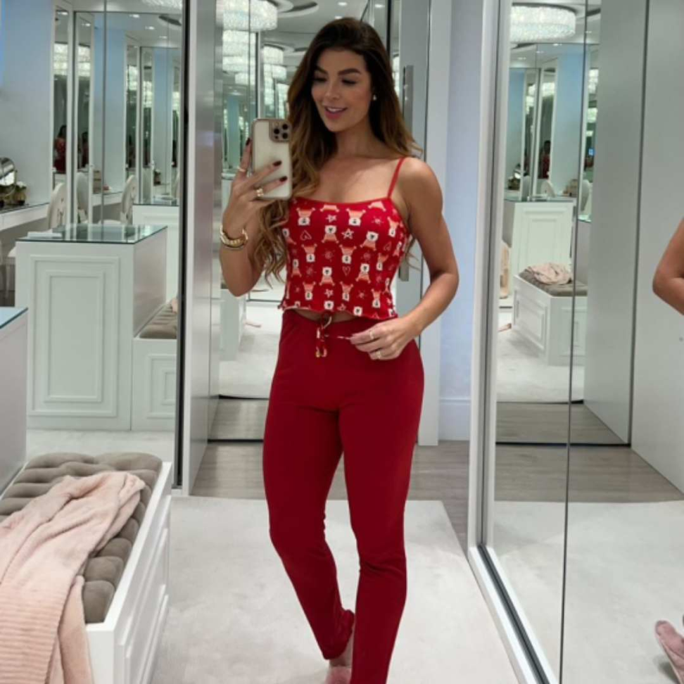 Pijama Yupi Cropped Alça 0333 - #6