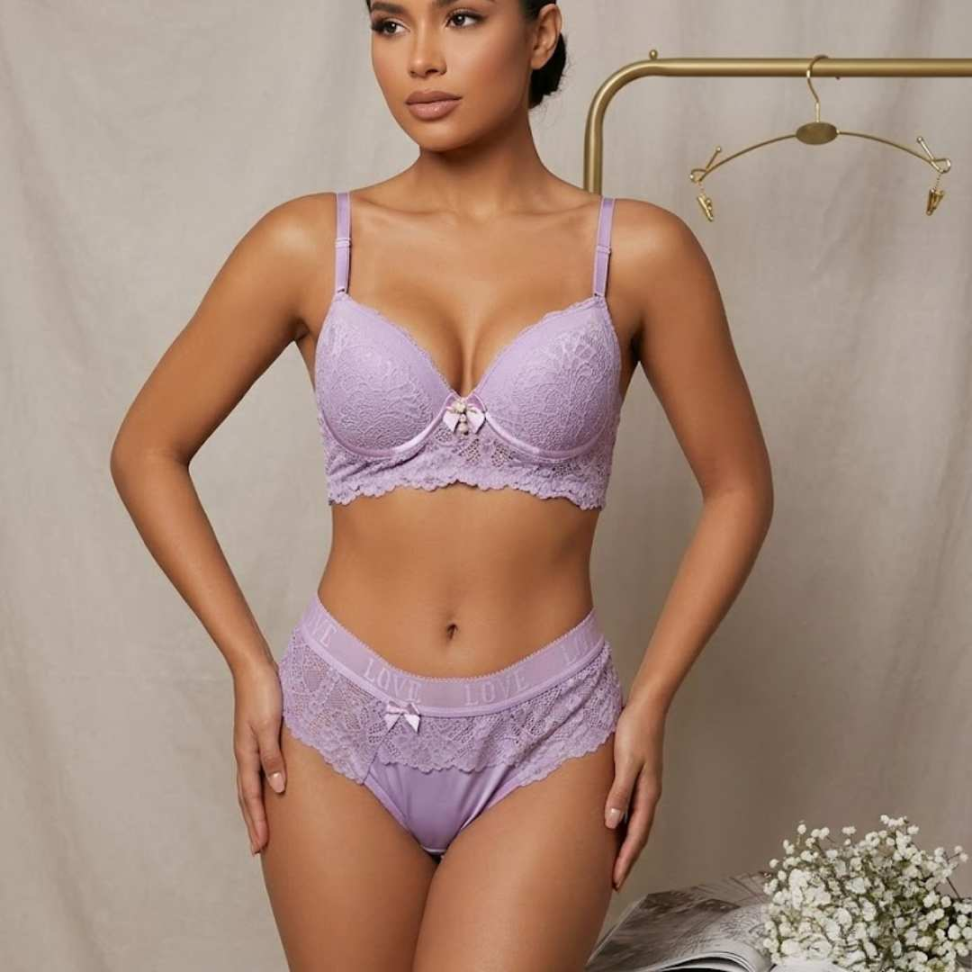 Conjunto Nicole com Bojo e Tanga Fio Duplo Conforto, Sustentação e Elegância Ref 0227 - #4