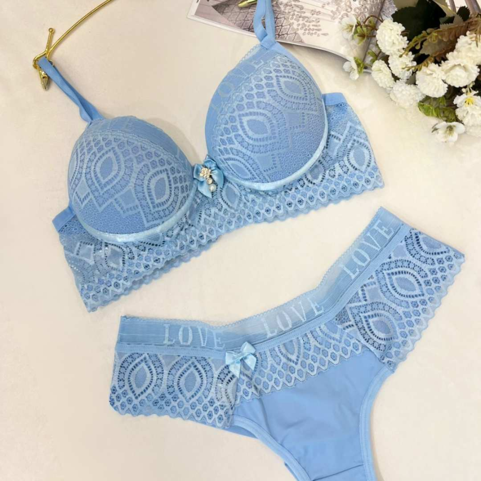 Conjunto Nicole com Bojo e Tanga Fio Duplo Conforto, Sustentação e Elegância Ref 0227 - #3