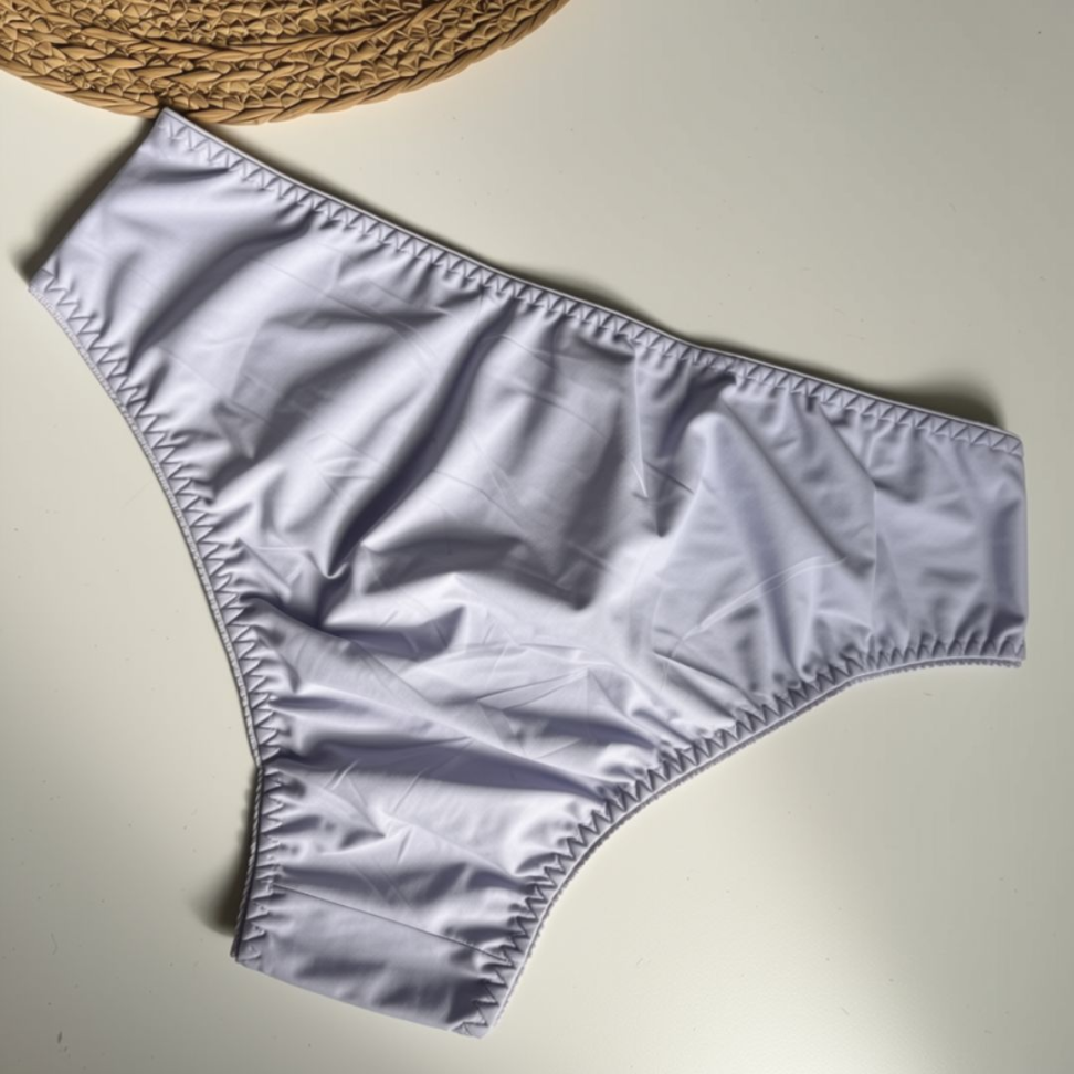 Calcinha Feminina com Renda e Laterais Largas Ref. 153 Bibi - #8