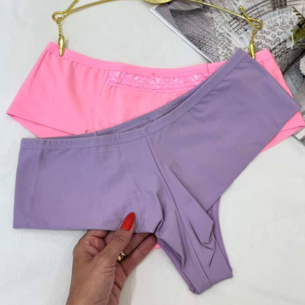 Tanga Amélia Comportada Fio Duplo Ref 037 Marlu Conforto Máximo com Toque Elegante - #3