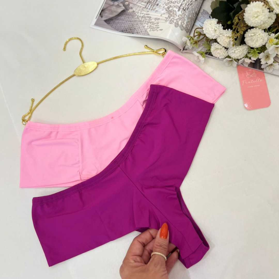 Tanga Martina Ref 137 Microfibra Sem Costura Fio Duplo Confortável. - #8