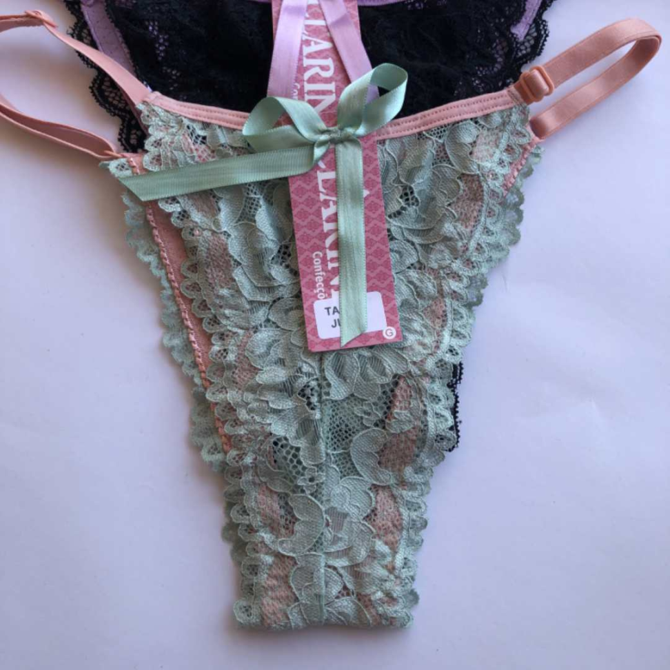 Tanga Júlia com Regulagem Lateral Renda Sensual e Ajuste Perfeito. - #9