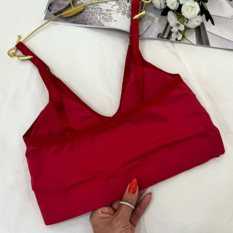 Top CK Jasmin Ref 020 Conforto Premium com Alça Regulável e Fecho Prático. - #7