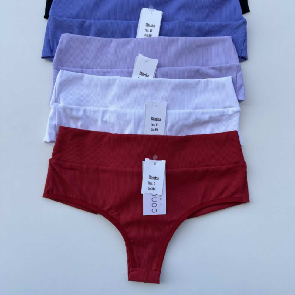 Tanga Clássica Ref 884 Conforto Total  Ajuste Perfeito no Corpo. - #13