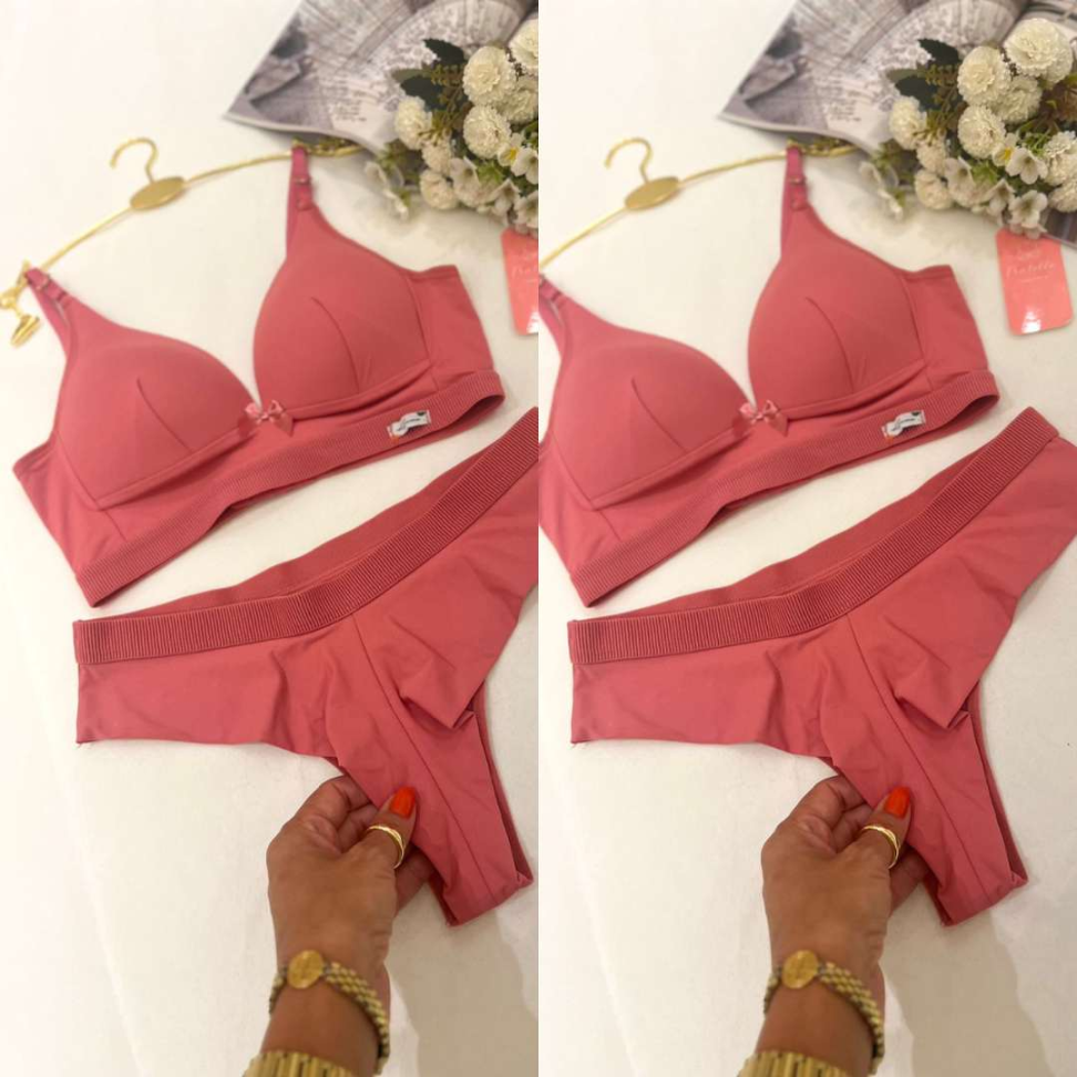 Conjunto Micro Fibra Fio Duplo Super Confortável Ref 127 Linha - #4